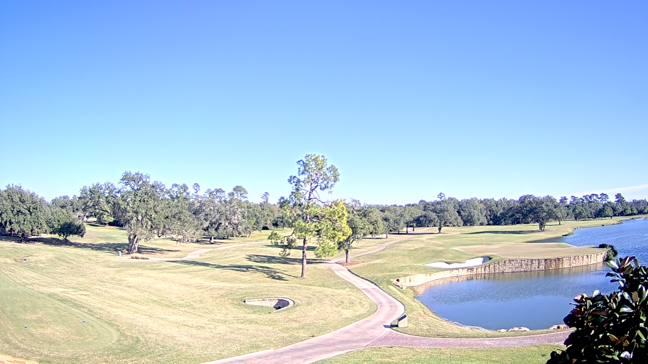 Thumbnail for current weather camera view from The Clubs at Houston Oaks in Hockley, Texas