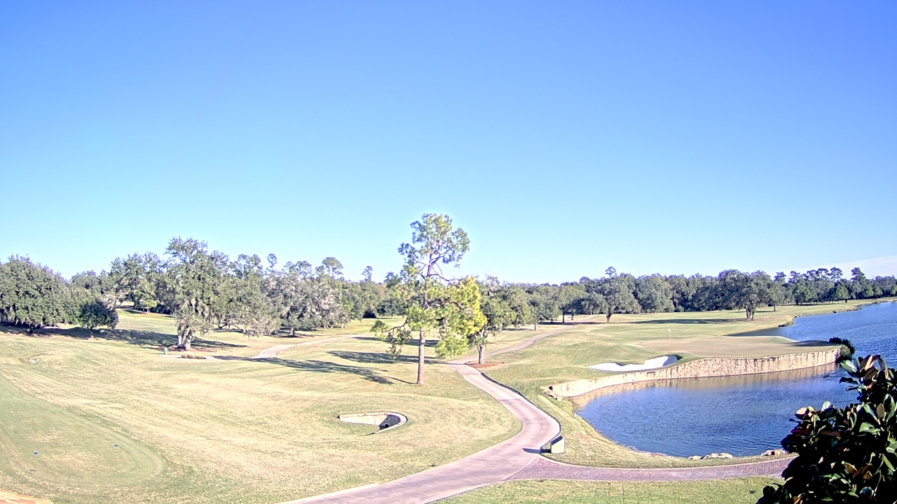 Thumbnail for current weather camera view from The Clubs at Houston Oaks in Hockley, Texas