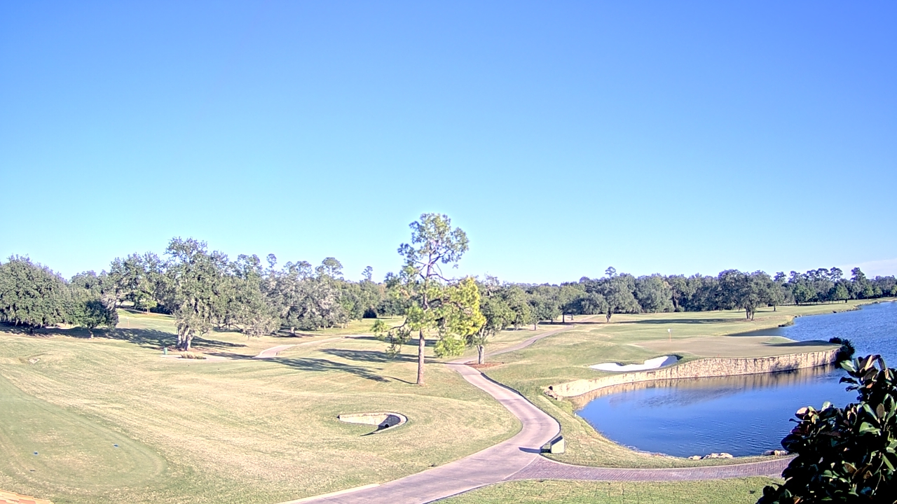 Thumbnail for current weather camera view from The Clubs at Houston Oaks in Hockley, Texas