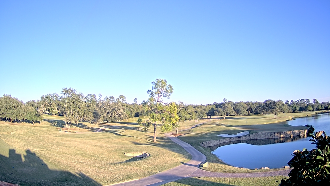 Thumbnail for current weather camera view from The Clubs at Houston Oaks in Hockley, Texas