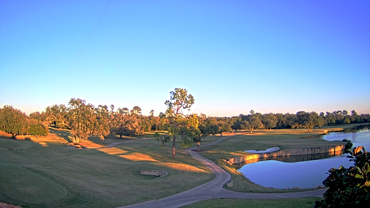 Thumbnail for current weather camera view from The Clubs at Houston Oaks in Hockley, Texas