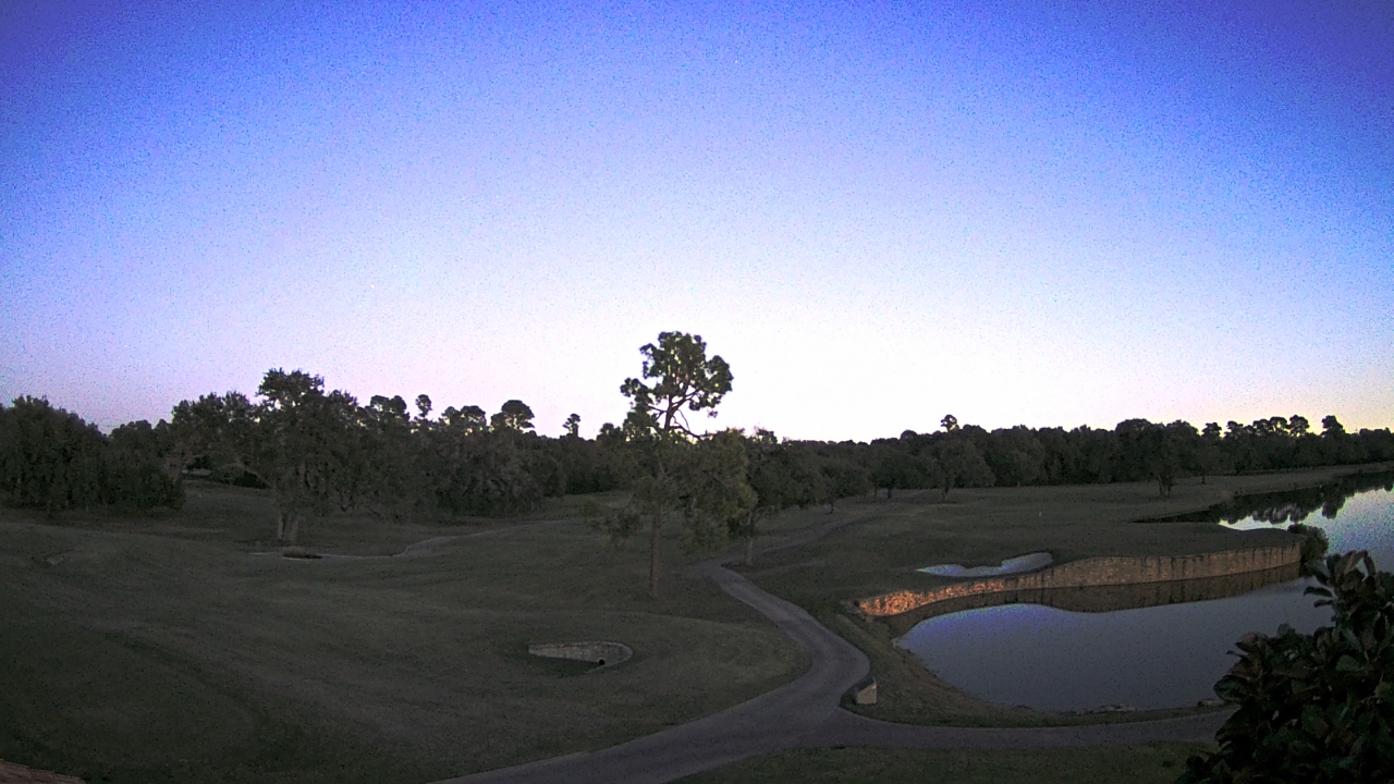 Thumbnail for current weather camera view from The Clubs at Houston Oaks in Hockley, Texas