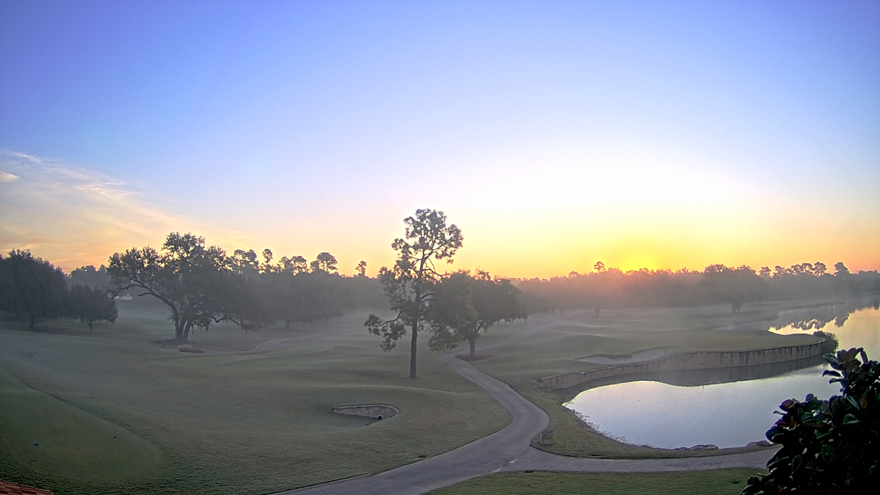Thumbnail for current weather camera view from The Clubs at Houston Oaks in Hockley, Texas