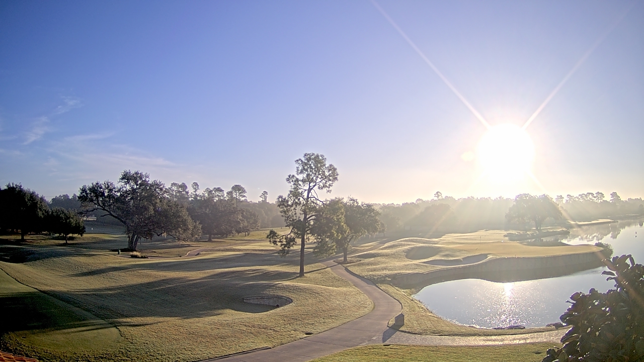 Thumbnail for current weather camera view from The Clubs at Houston Oaks in Hockley, Texas