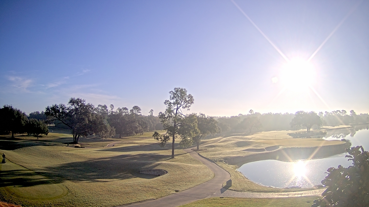 Thumbnail for current weather camera view from The Clubs at Houston Oaks in Hockley, Texas