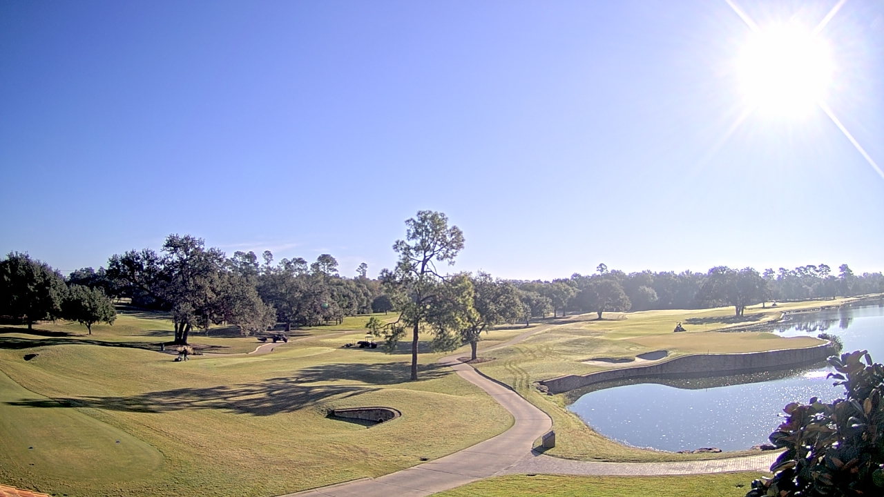 Thumbnail for current weather camera view from The Clubs at Houston Oaks in Hockley, Texas