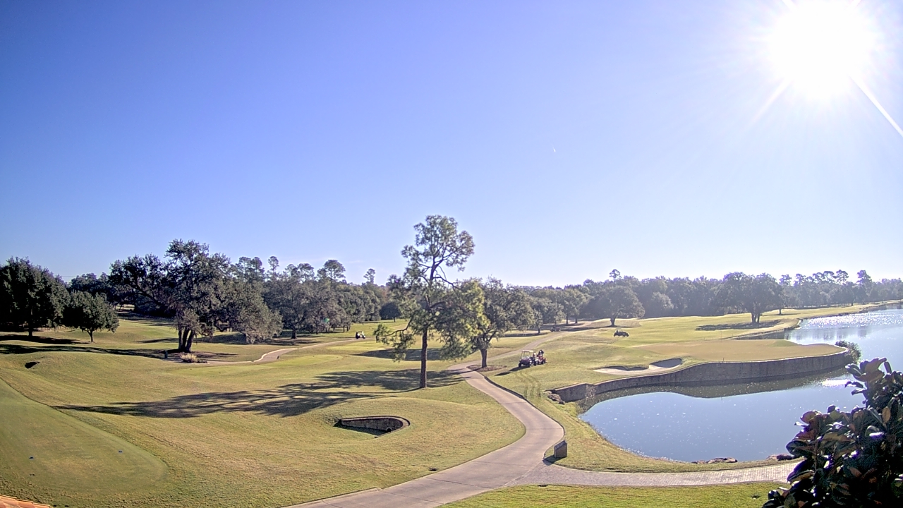 Thumbnail for current weather camera view from The Clubs at Houston Oaks in Hockley, Texas