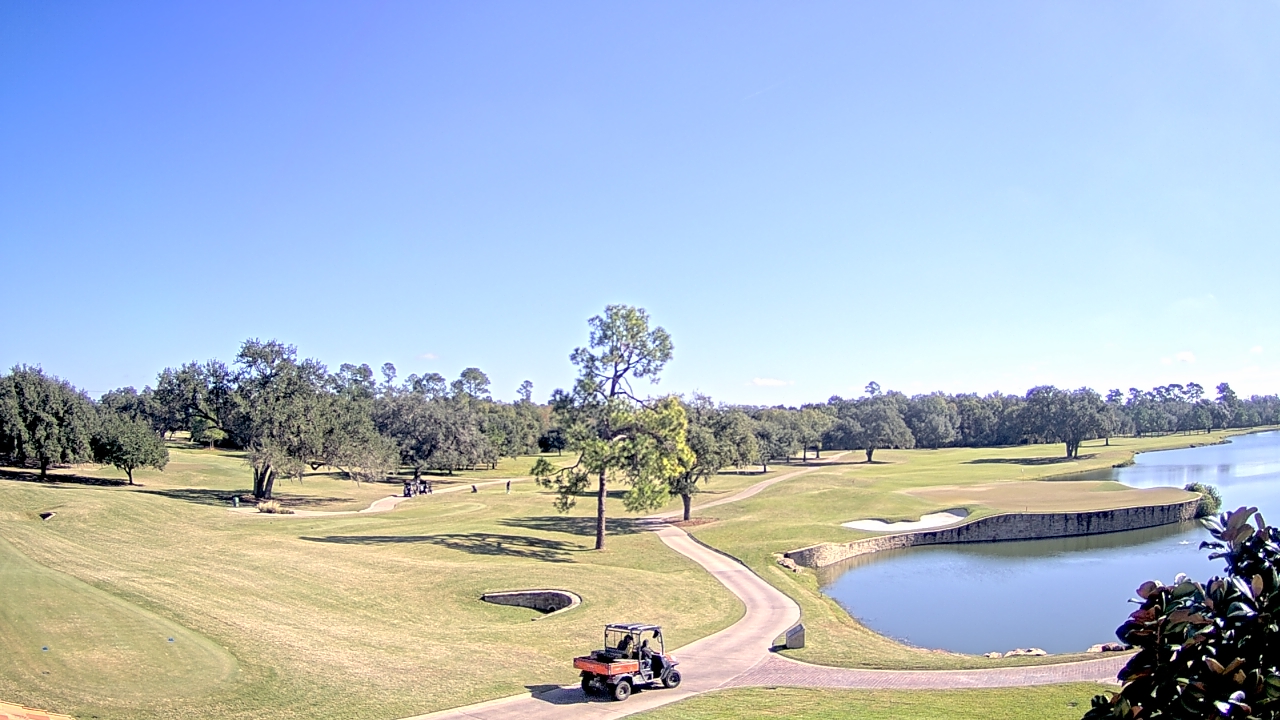Thumbnail for current weather camera view from The Clubs at Houston Oaks in Hockley, Texas