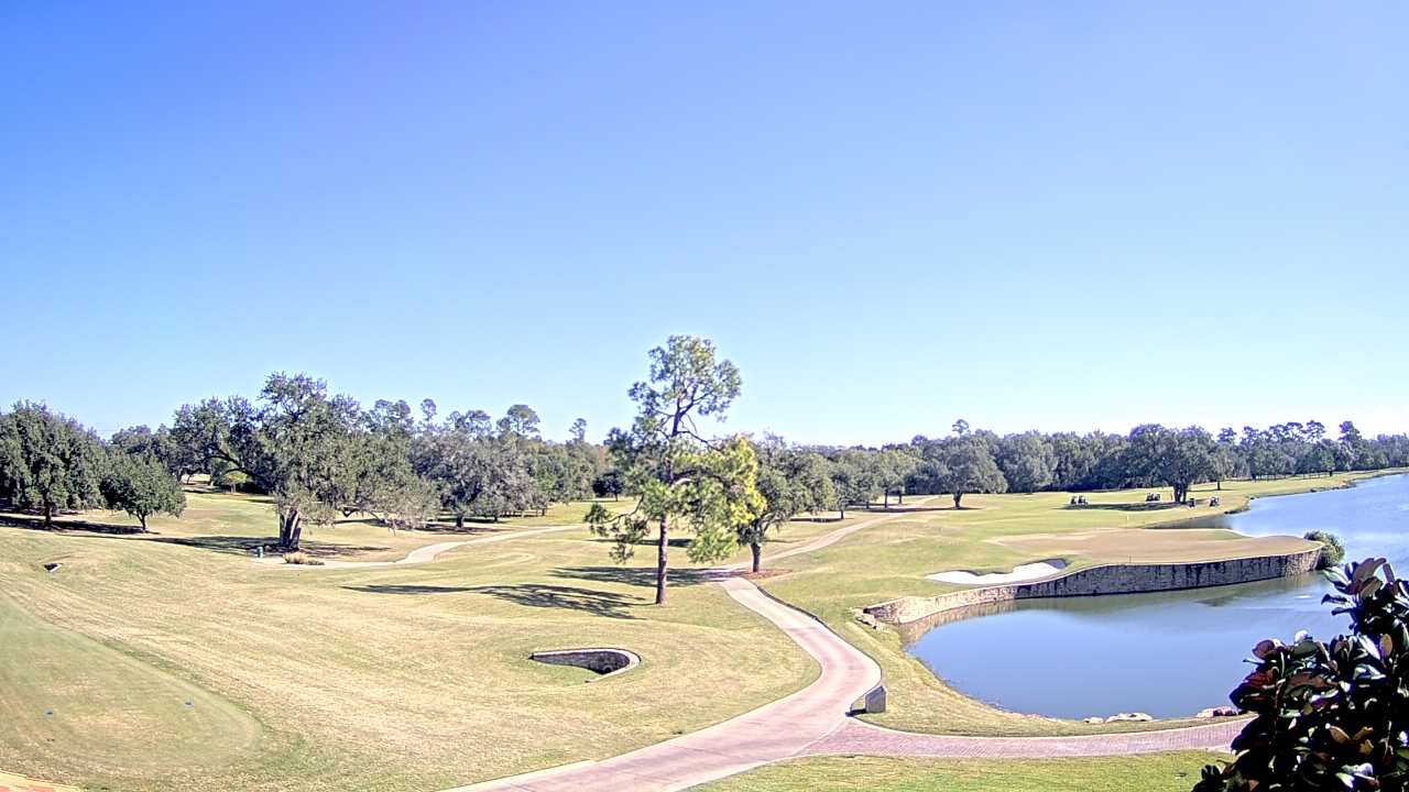 Thumbnail for current weather camera view from The Clubs at Houston Oaks in Hockley, Texas