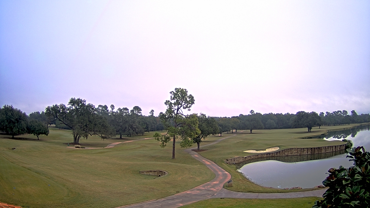 Thumbnail for current weather camera view from The Clubs at Houston Oaks in Hockley, Texas