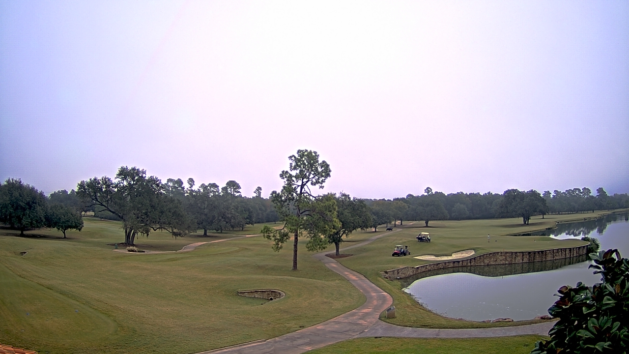 Thumbnail for current weather camera view from The Clubs at Houston Oaks in Hockley, Texas