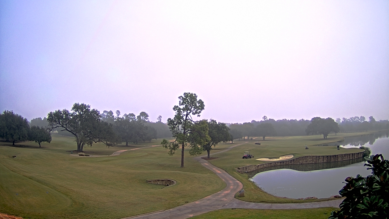 Thumbnail for current weather camera view from The Clubs at Houston Oaks in Hockley, Texas