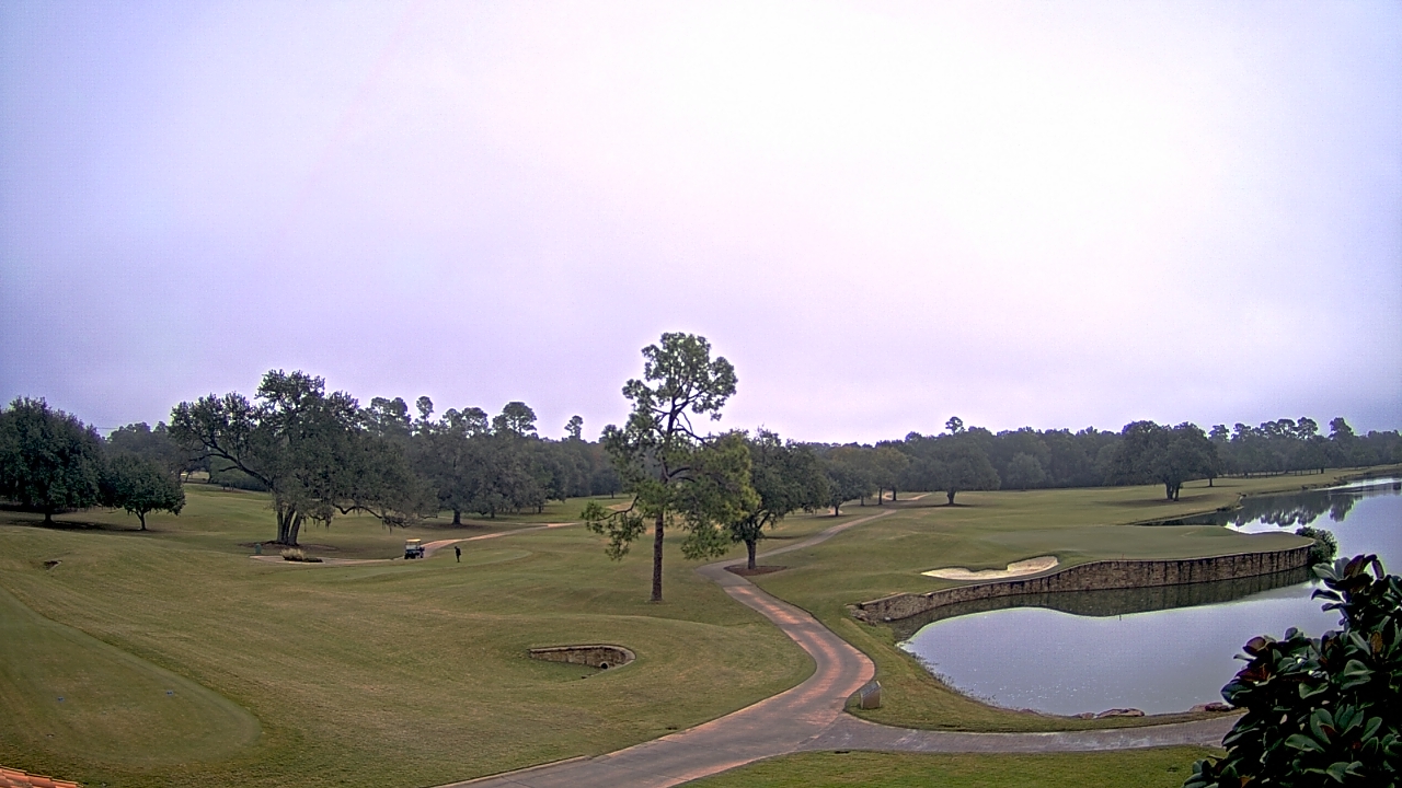 Thumbnail for current weather camera view from The Clubs at Houston Oaks in Hockley, Texas