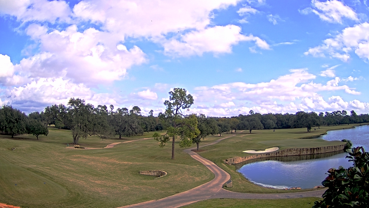 Thumbnail for current weather camera view from The Clubs at Houston Oaks in Hockley, Texas