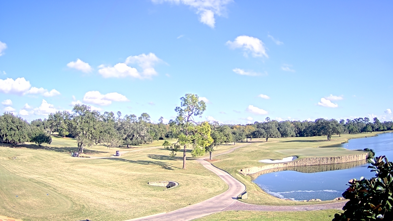 Thumbnail for current weather camera view from The Clubs at Houston Oaks in Hockley, Texas