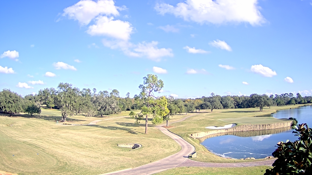 Thumbnail for current weather camera view from The Clubs at Houston Oaks in Hockley, Texas