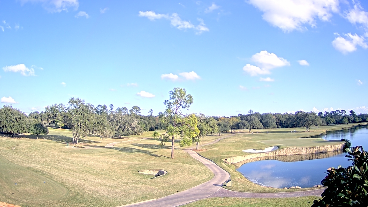 Thumbnail for current weather camera view from The Clubs at Houston Oaks in Hockley, Texas