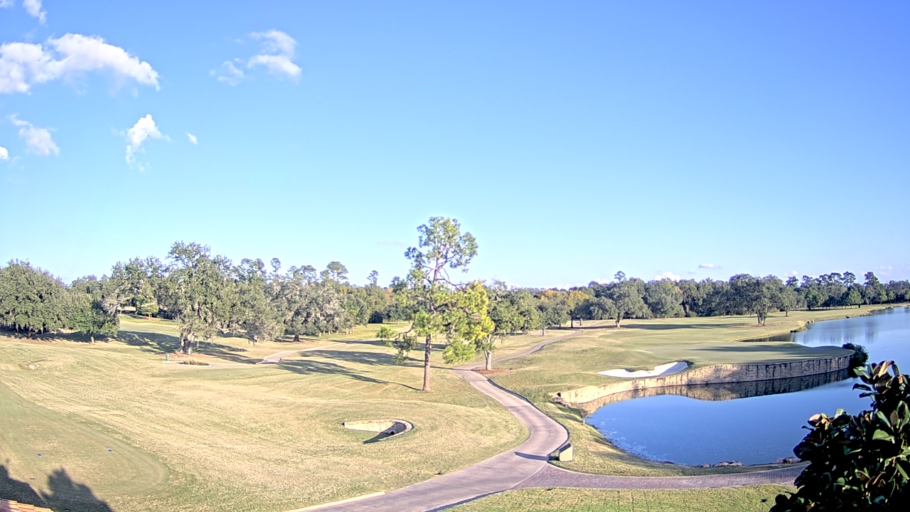 Thumbnail for current weather camera view from The Clubs at Houston Oaks in Hockley, Texas