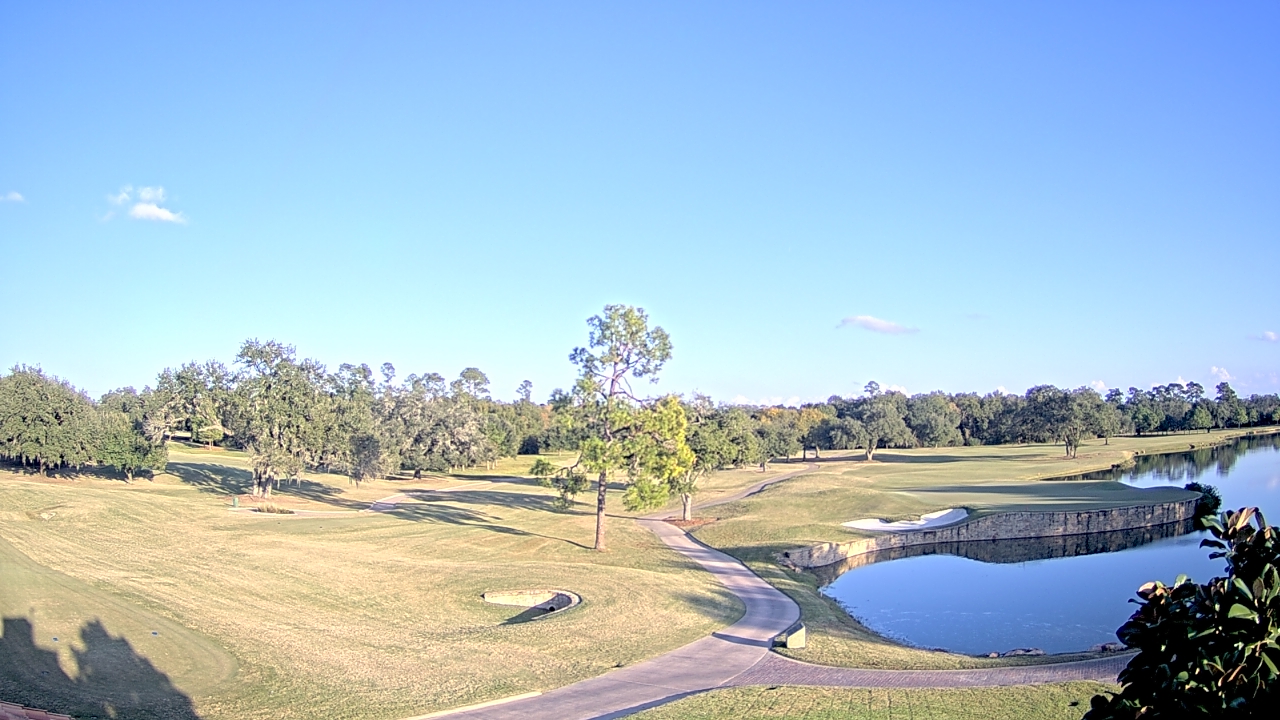 Thumbnail for current weather camera view from The Clubs at Houston Oaks in Hockley, Texas