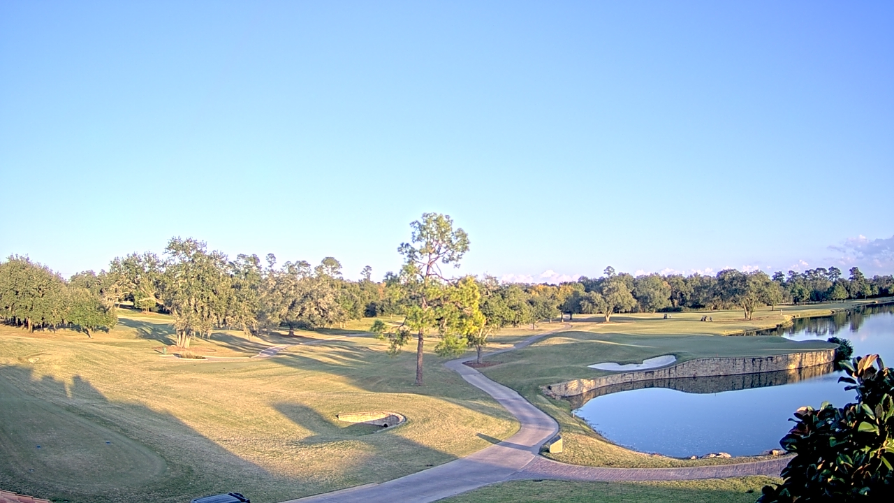 Thumbnail for current weather camera view from The Clubs at Houston Oaks in Hockley, Texas