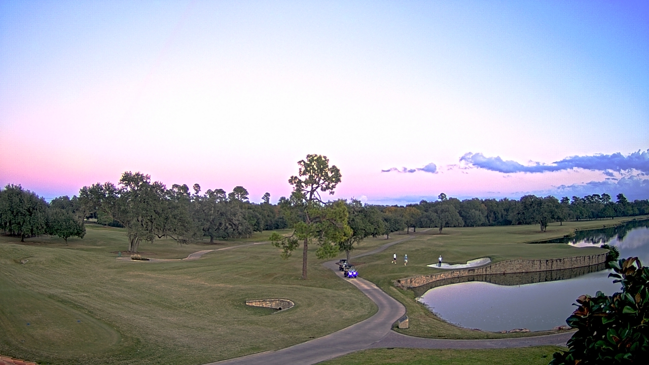 Thumbnail for current weather camera view from The Clubs at Houston Oaks in Hockley, Texas