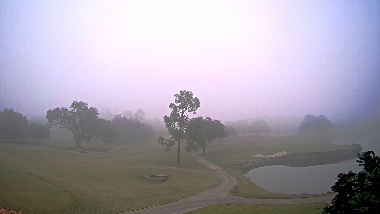 Thumbnail for current weather camera view from The Clubs at Houston Oaks in Hockley, Texas
