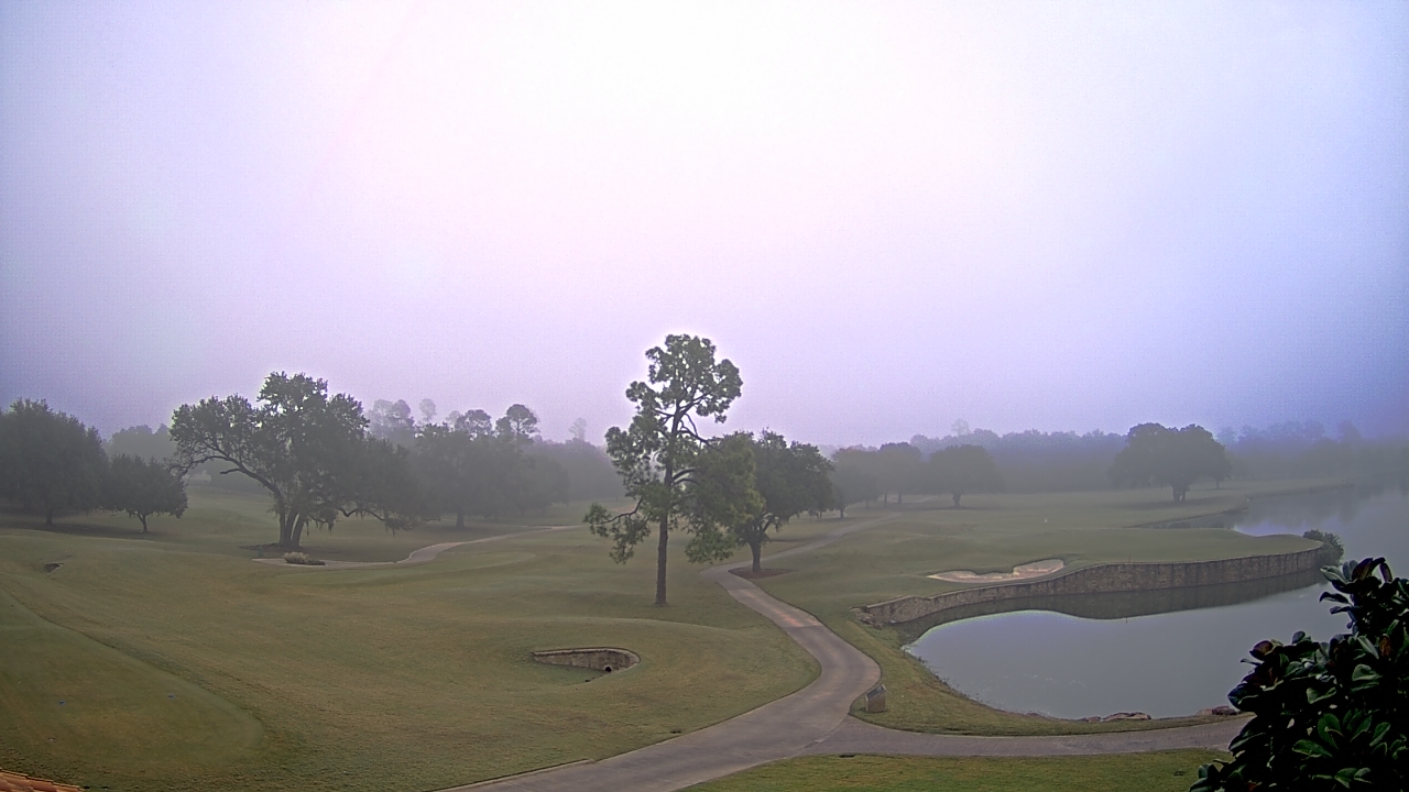 Thumbnail for current weather camera view from The Clubs at Houston Oaks in Hockley, Texas