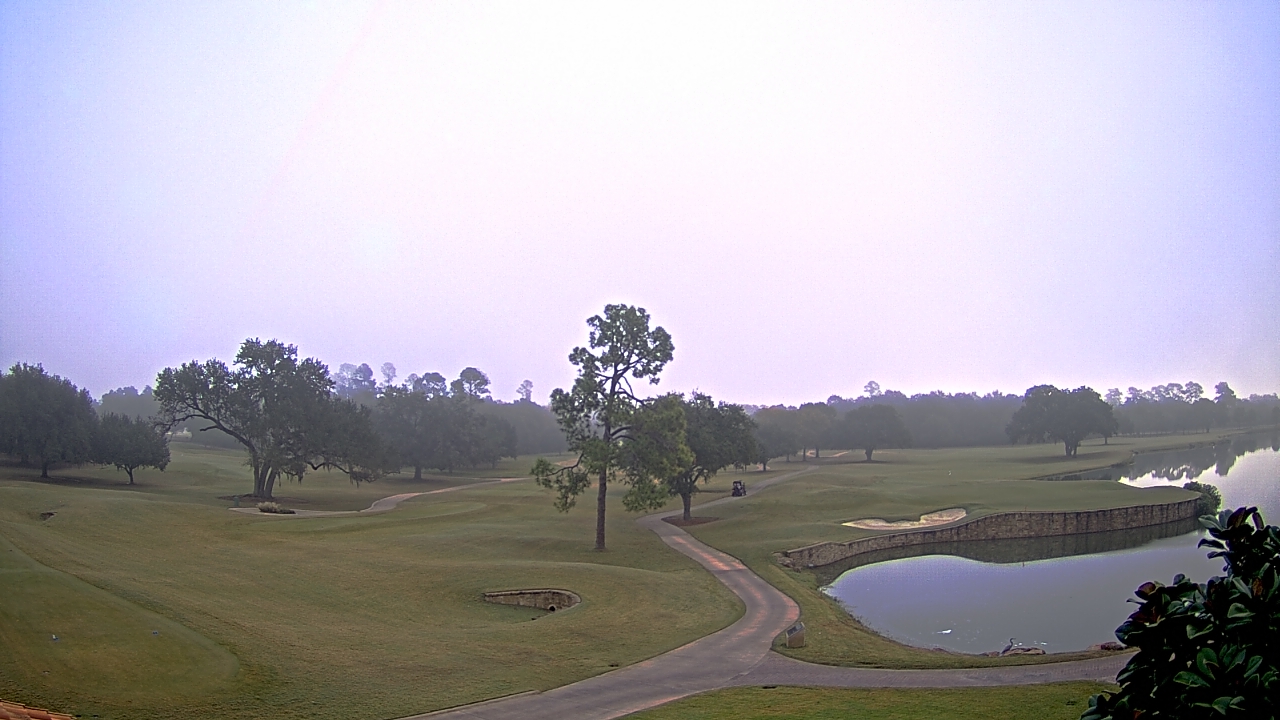 Thumbnail for current weather camera view from The Clubs at Houston Oaks in Hockley, Texas