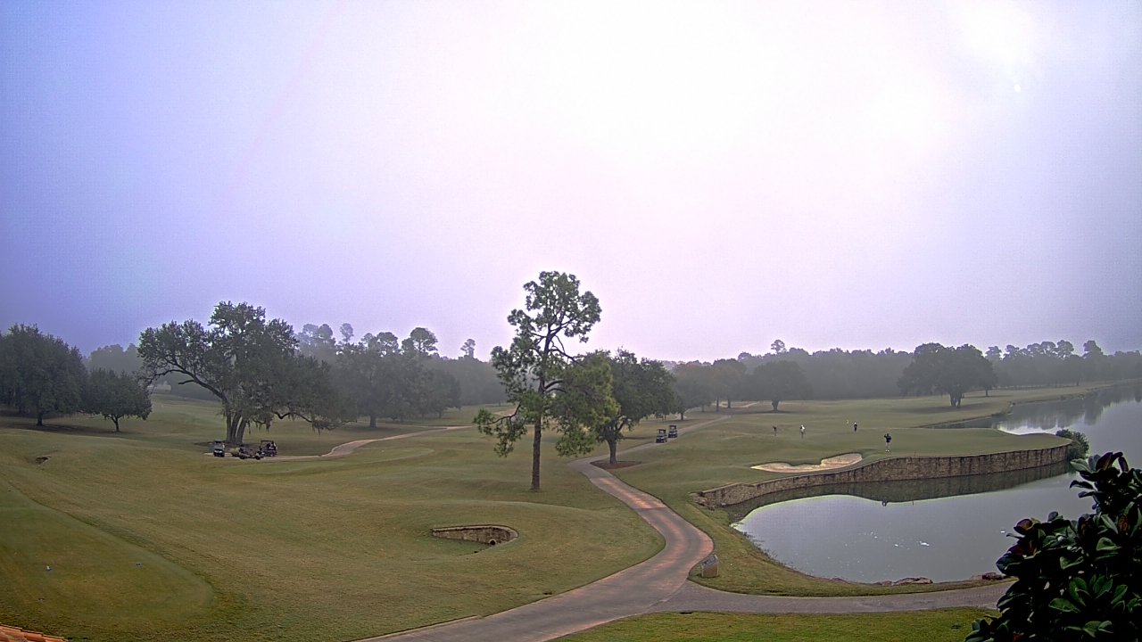 Thumbnail for current weather camera view from The Clubs at Houston Oaks in Hockley, Texas