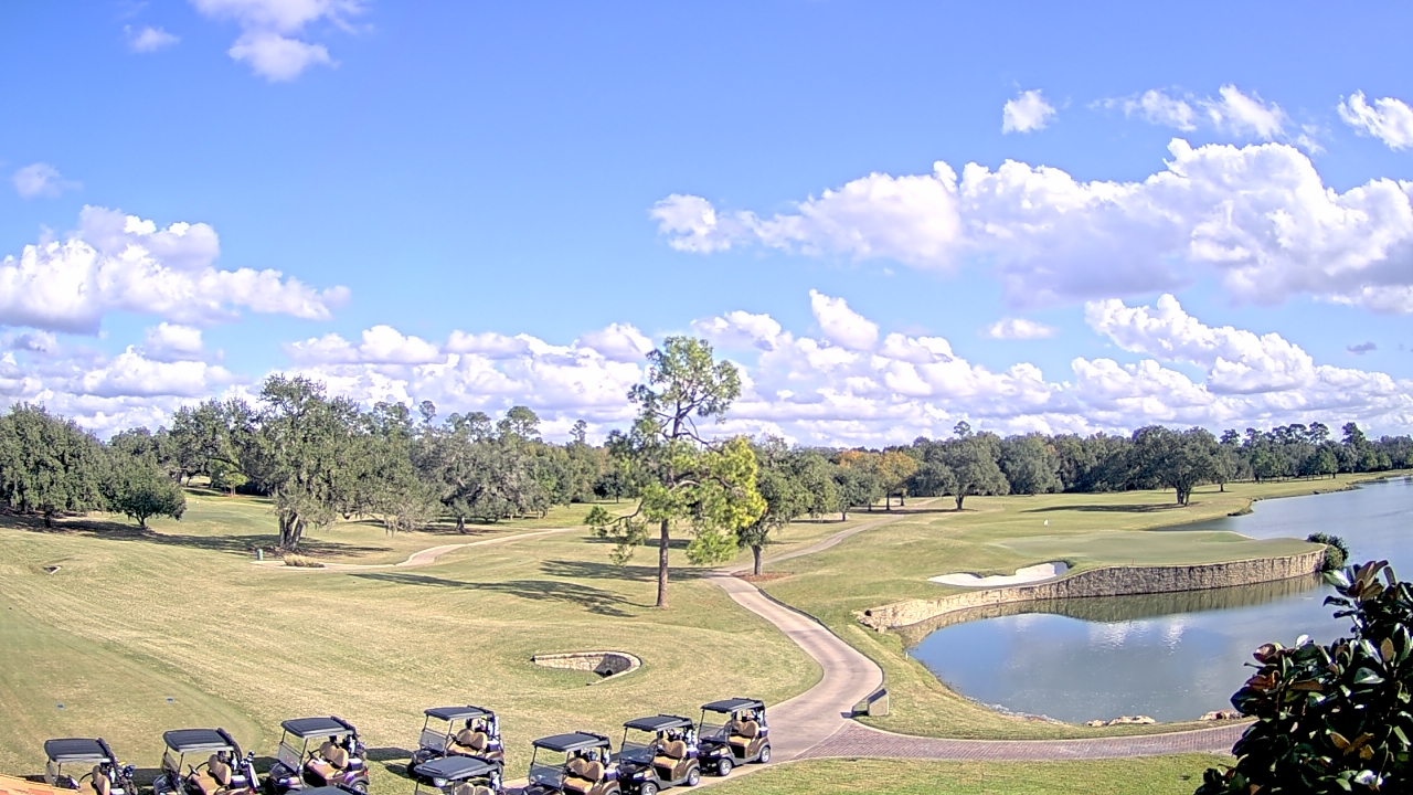 Thumbnail for current weather camera view from The Clubs at Houston Oaks in Hockley, Texas
