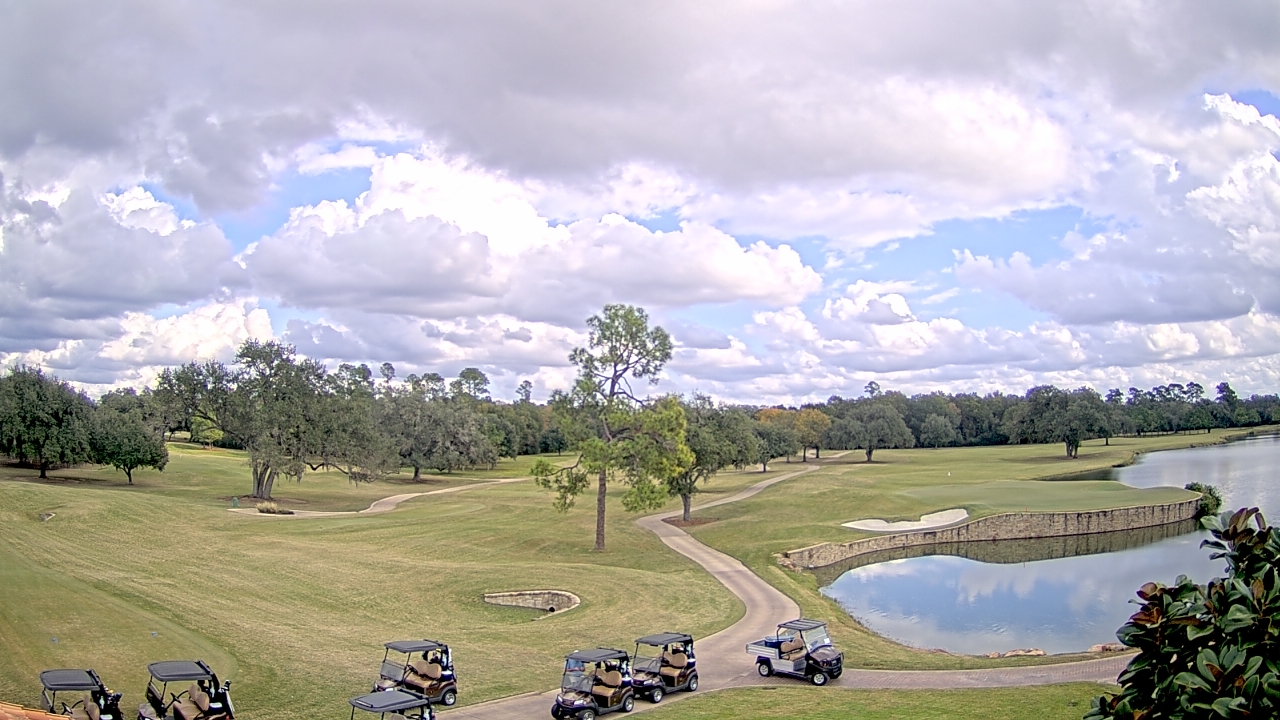 Thumbnail for current weather camera view from The Clubs at Houston Oaks in Hockley, Texas