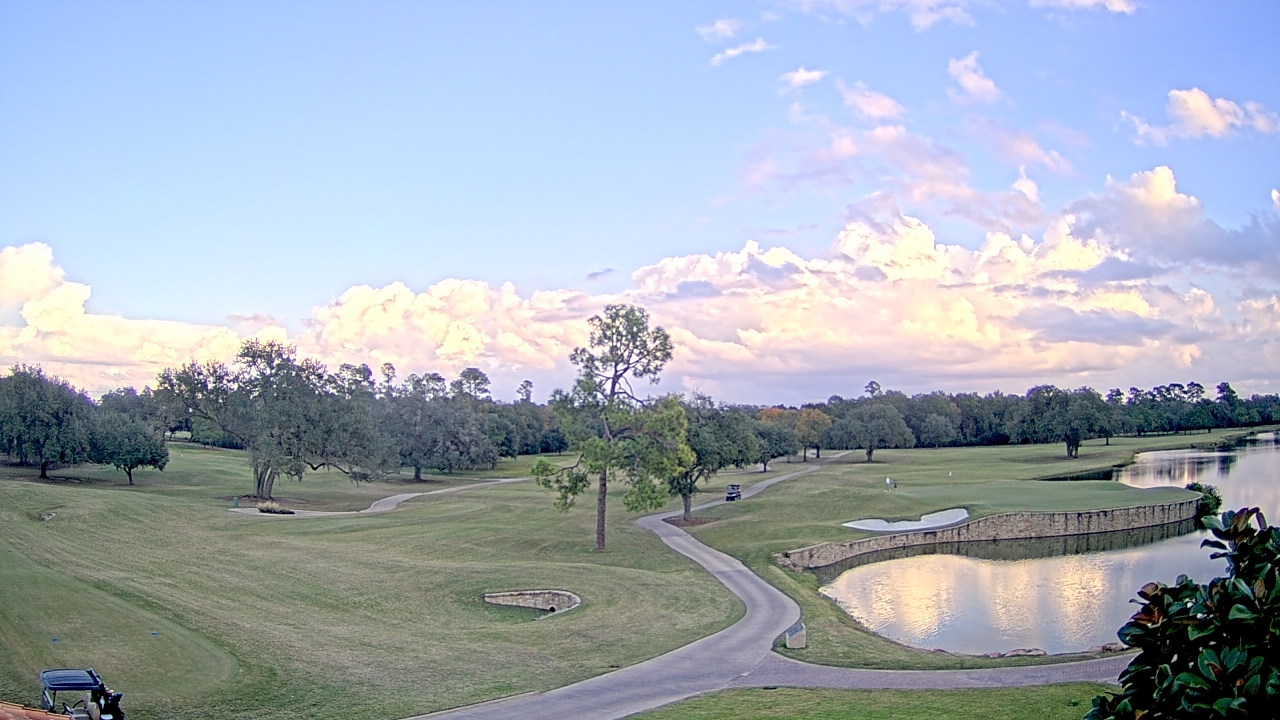 Thumbnail for current weather camera view from The Clubs at Houston Oaks in Hockley, Texas