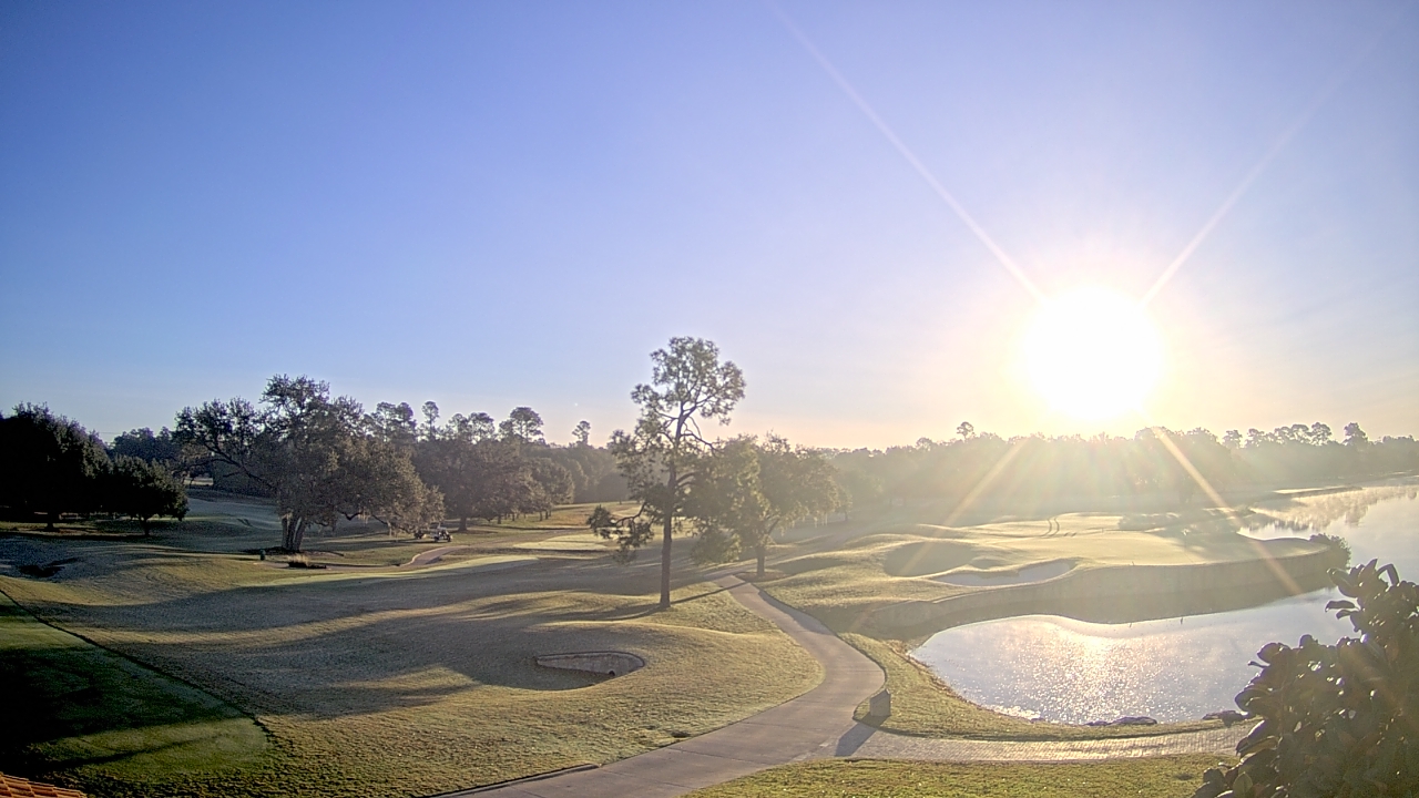 Thumbnail for current weather camera view from The Clubs at Houston Oaks in Hockley, Texas