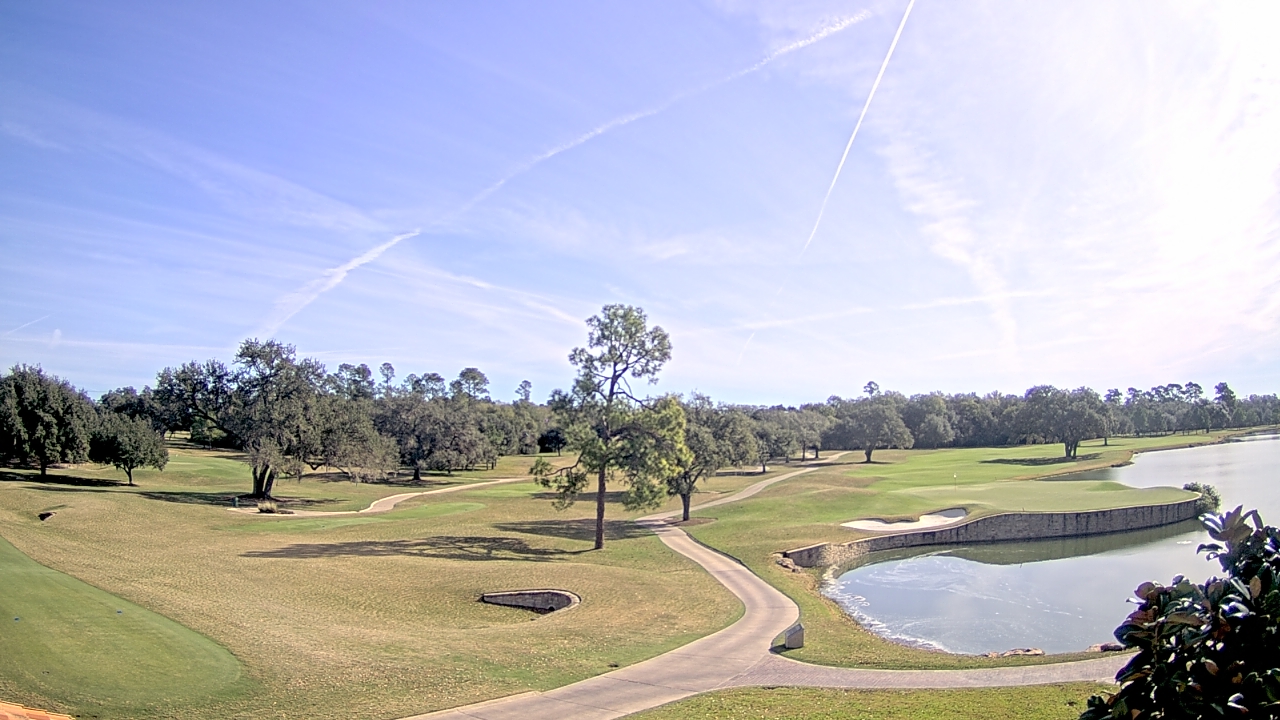 Thumbnail for current weather camera view from The Clubs at Houston Oaks in Hockley, Texas