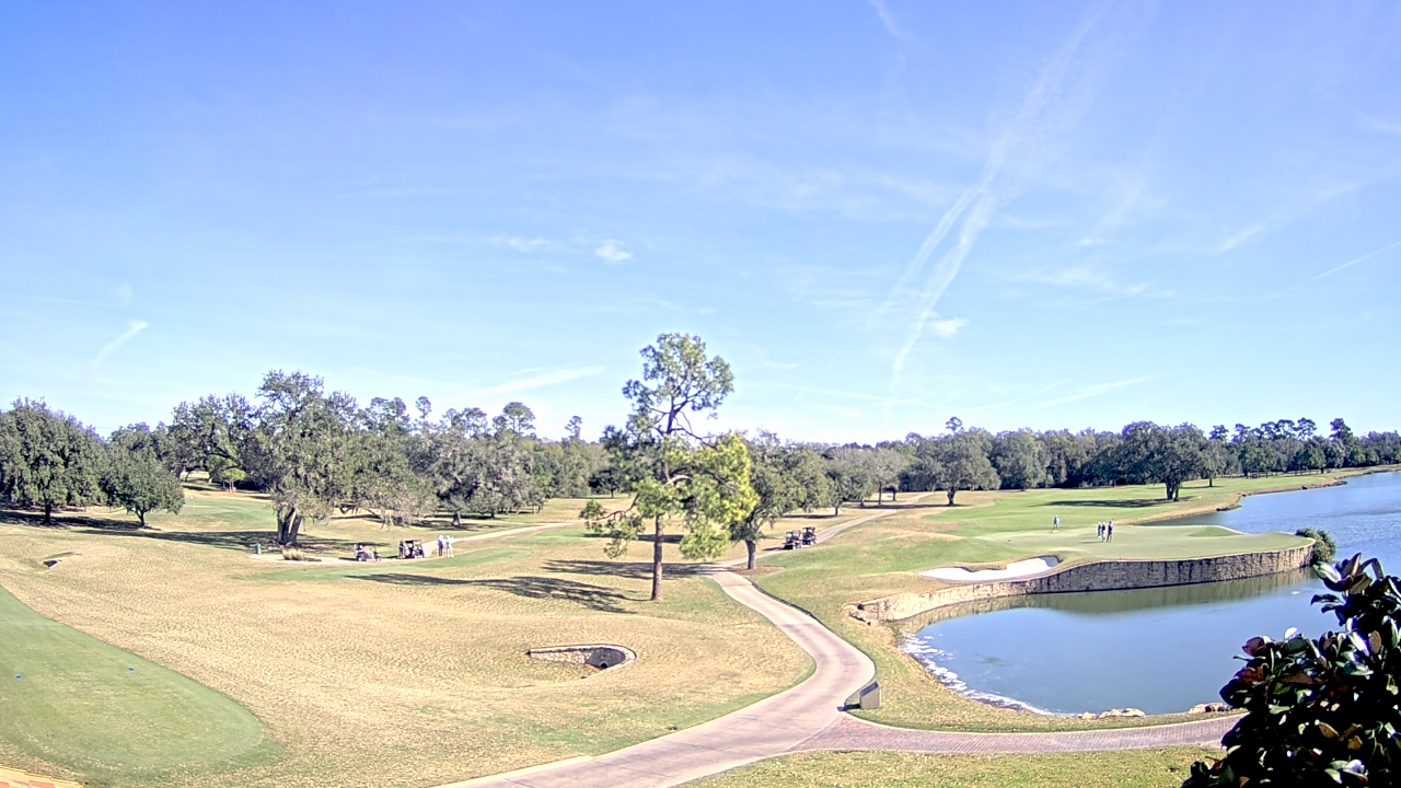 Thumbnail for current weather camera view from The Clubs at Houston Oaks in Hockley, Texas