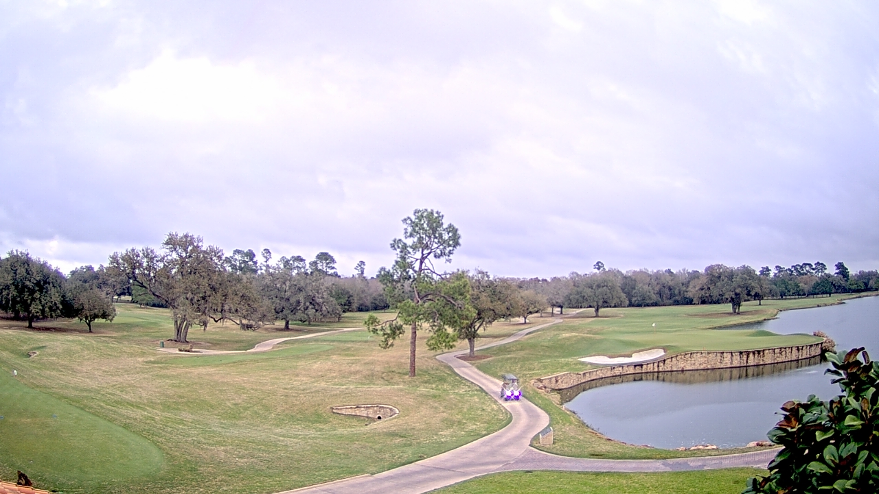Thumbnail for current weather camera view from The Clubs at Houston Oaks in Hockley, Texas