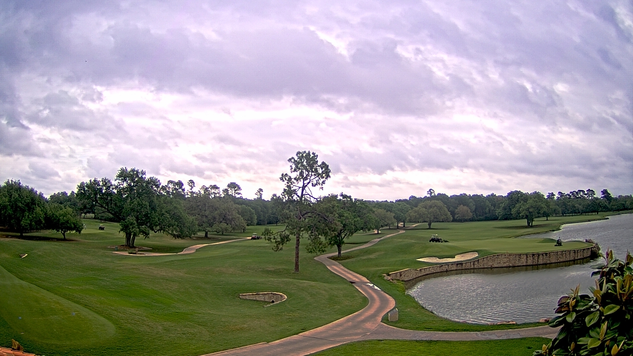 Thumbnail for current weather camera view from The Clubs at Houston Oaks in Hockley, Texas