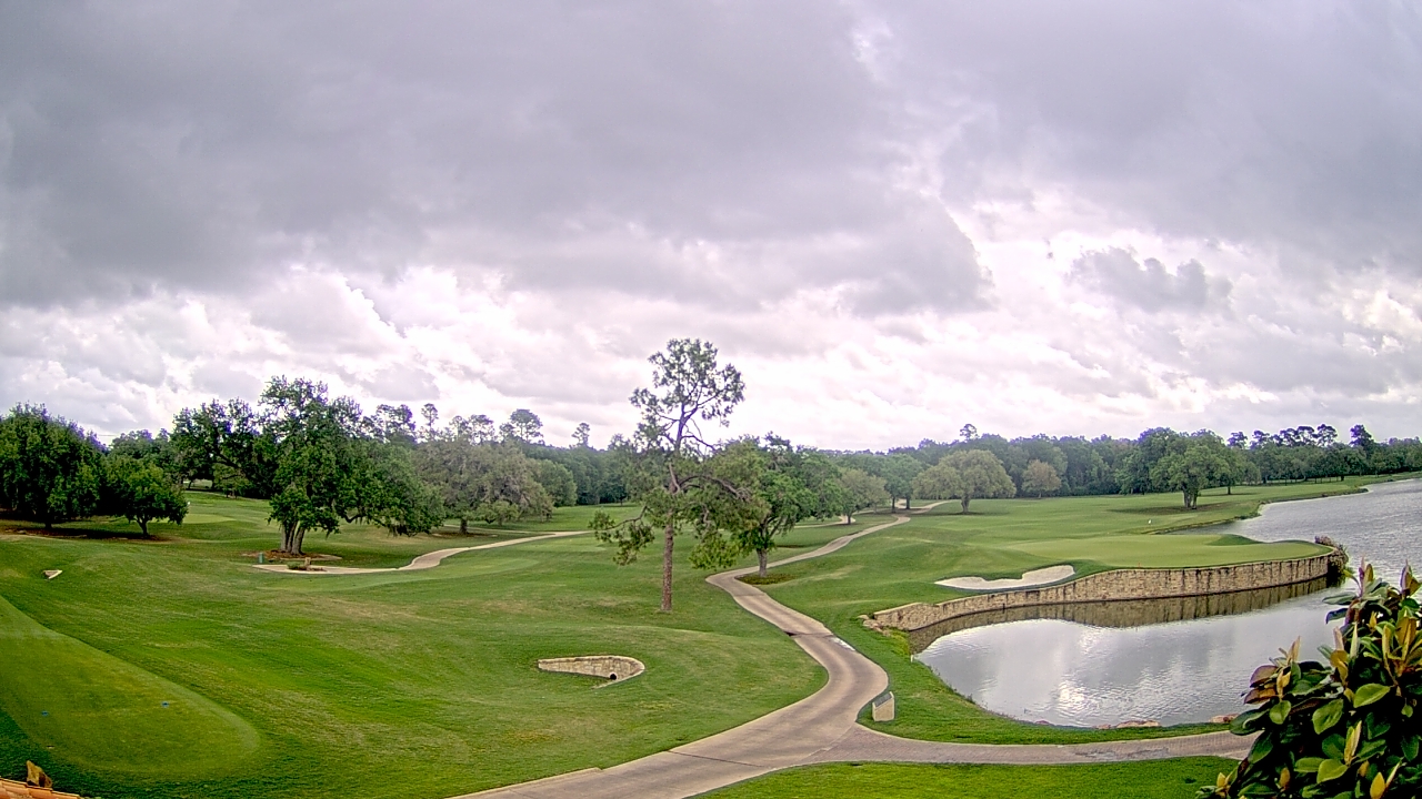 Thumbnail for current weather camera view from The Clubs at Houston Oaks in Hockley, Texas