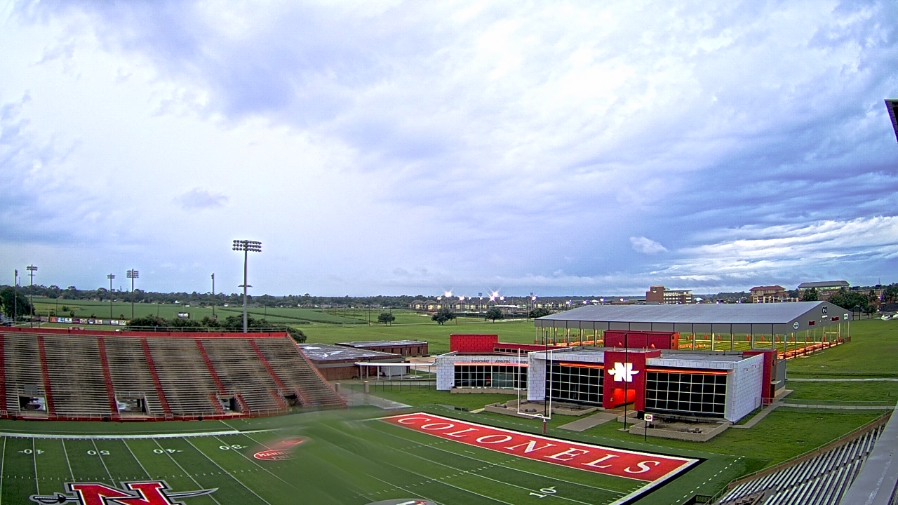 Thumbnail for current weather camera view from Nicholls State University in Thibodaux, Louisiana
