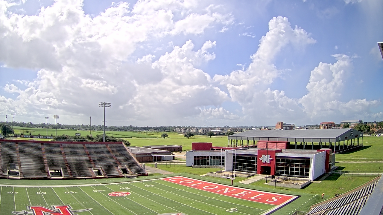 Thumbnail for current weather camera view from Nicholls State University in Thibodaux, Louisiana