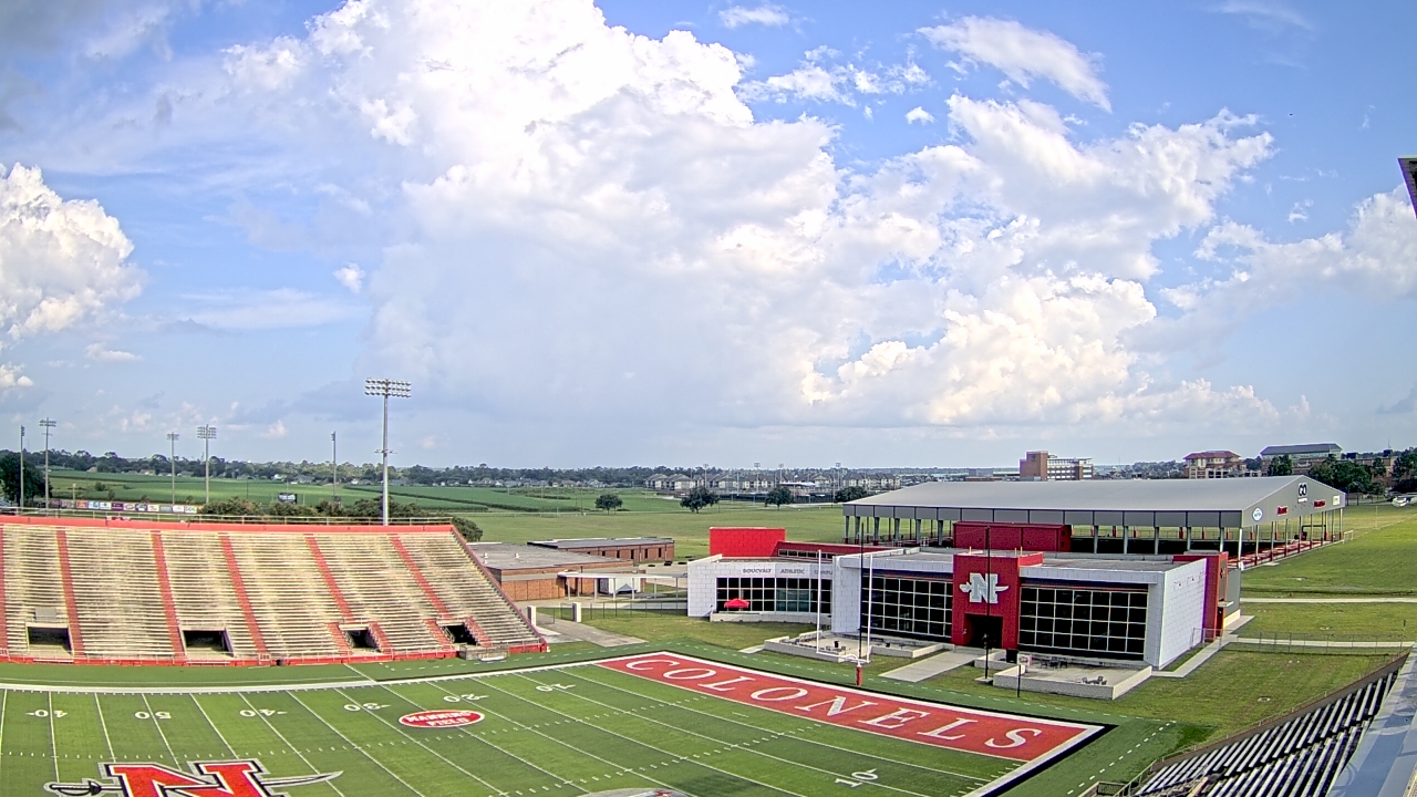 Thumbnail for current weather camera view from Nicholls State University in Thibodaux, Louisiana