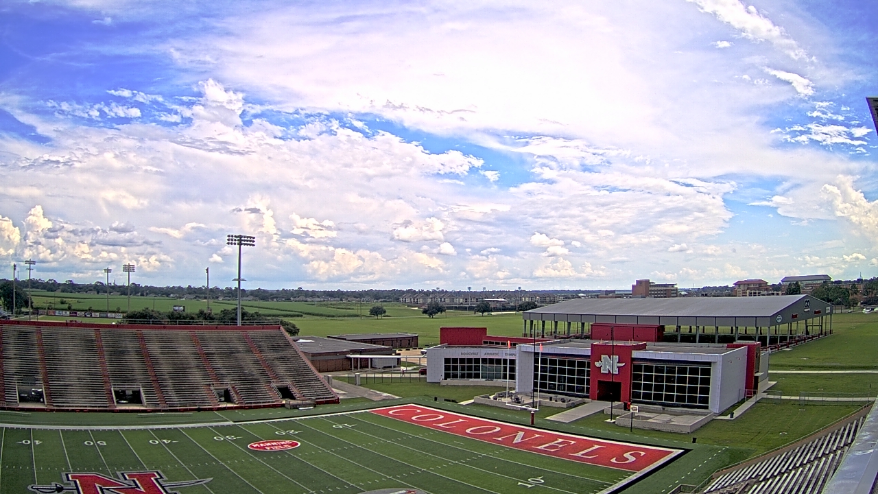 Thumbnail for current weather camera view from Nicholls State University in Thibodaux, Louisiana