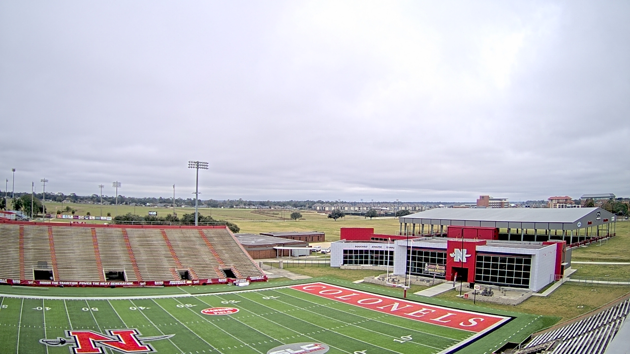 Thumbnail for current weather camera view from Nicholls State University in Thibodaux, Louisiana