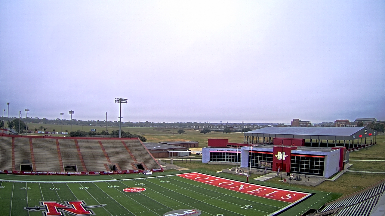 Thumbnail for current weather camera view from Nicholls State University in Thibodaux, Louisiana