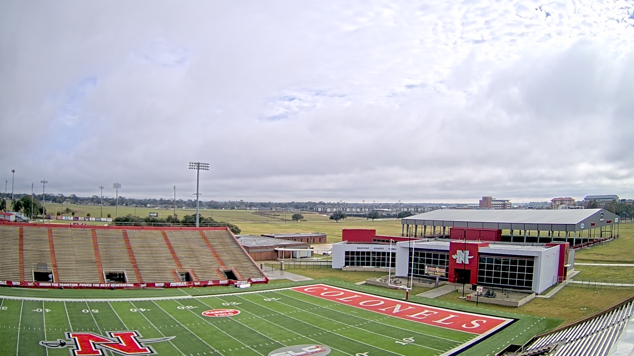 Thumbnail for current weather camera view from Nicholls State University in Thibodaux, Louisiana