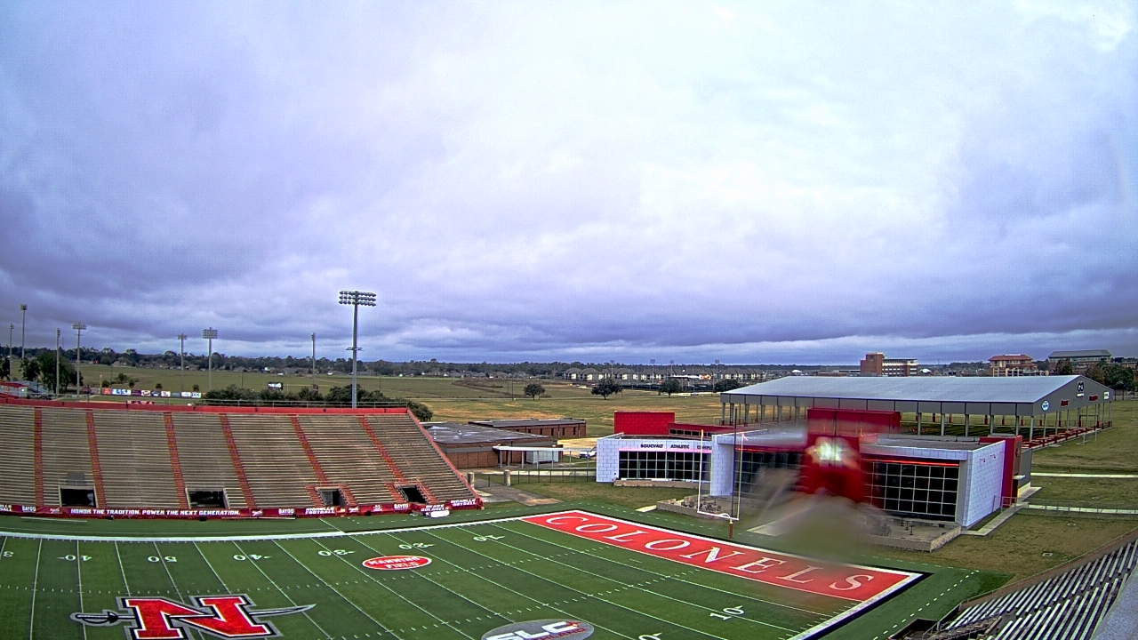 Thumbnail for current weather camera view from Nicholls State University in Thibodaux, Louisiana