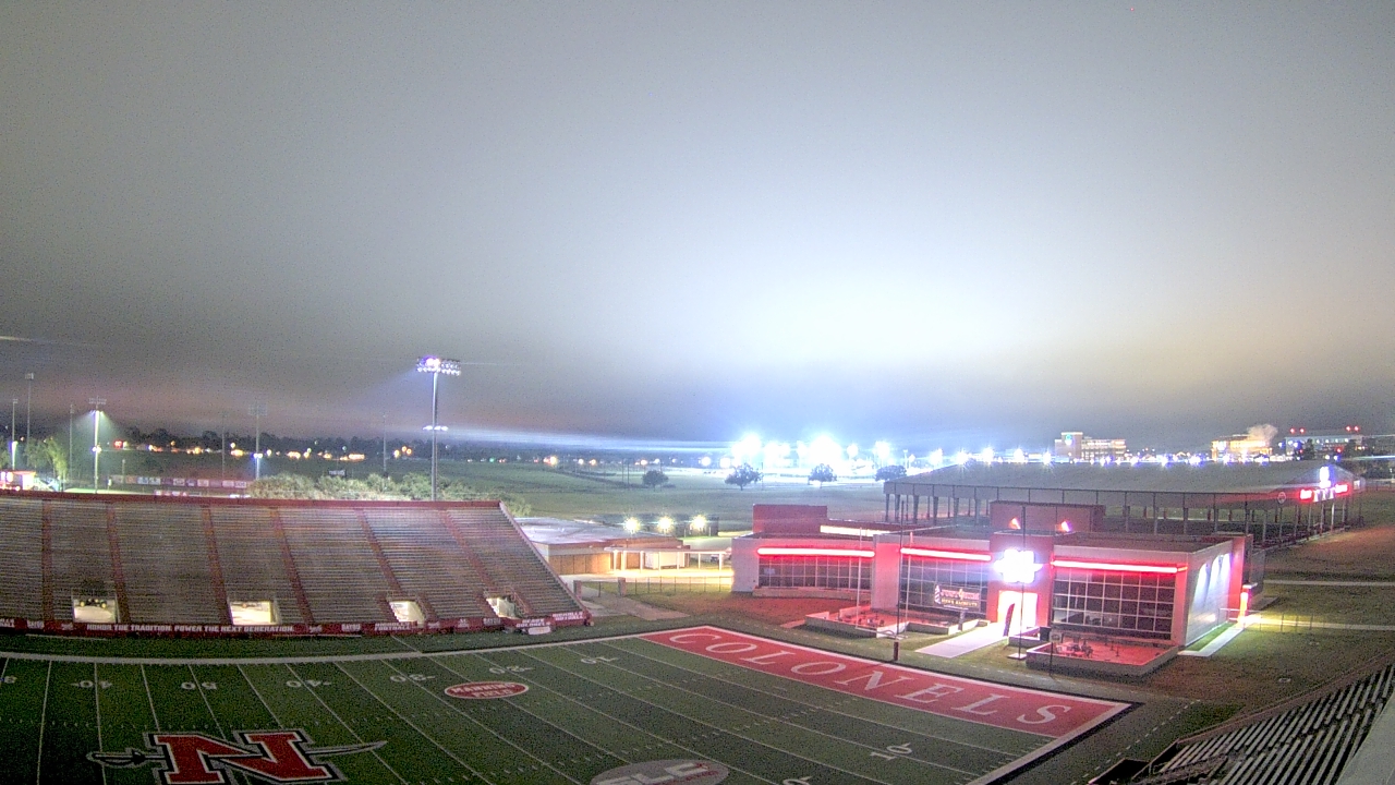 Thumbnail for current weather camera view from Nicholls State University in Thibodaux, Louisiana