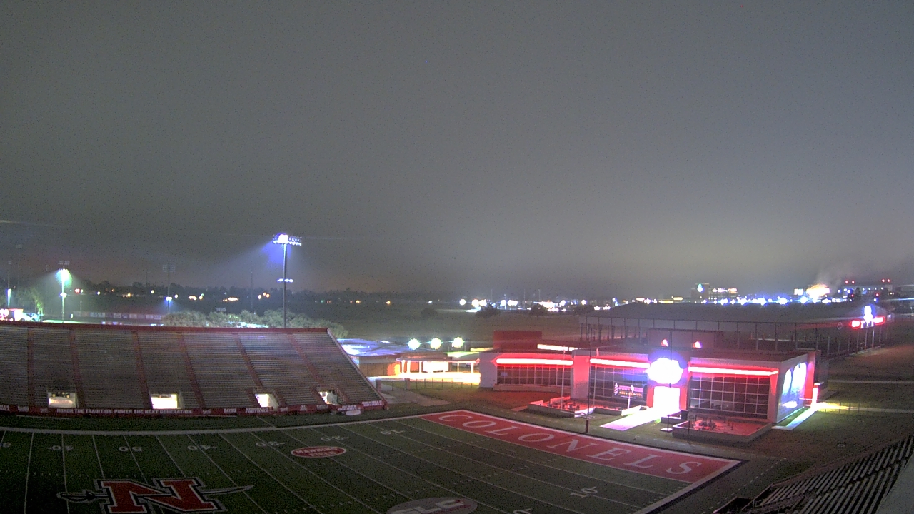 Thumbnail for current weather camera view from Nicholls State University in Thibodaux, Louisiana