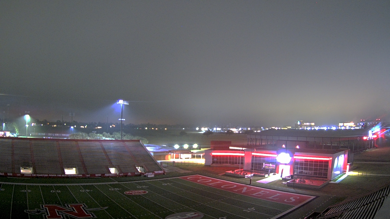 Thumbnail for current weather camera view from Nicholls State University in Thibodaux, Louisiana
