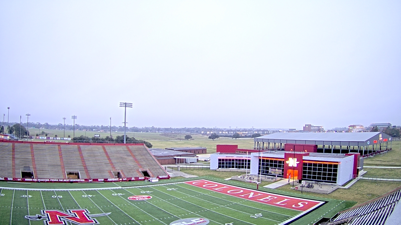 Thumbnail for current weather camera view from Nicholls State University in Thibodaux, Louisiana